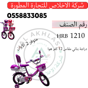 Girls' bicycle, size 12, air tires