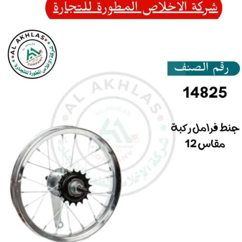 Size 12 Coaster Brake Rim (Item No. 14825)