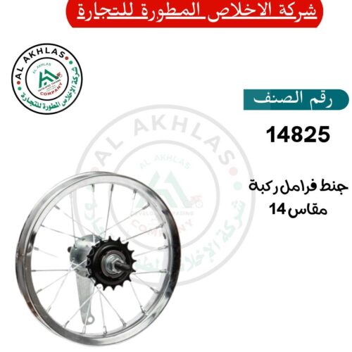 Size 14 Coaster Brake Rim (Item No. 14825)